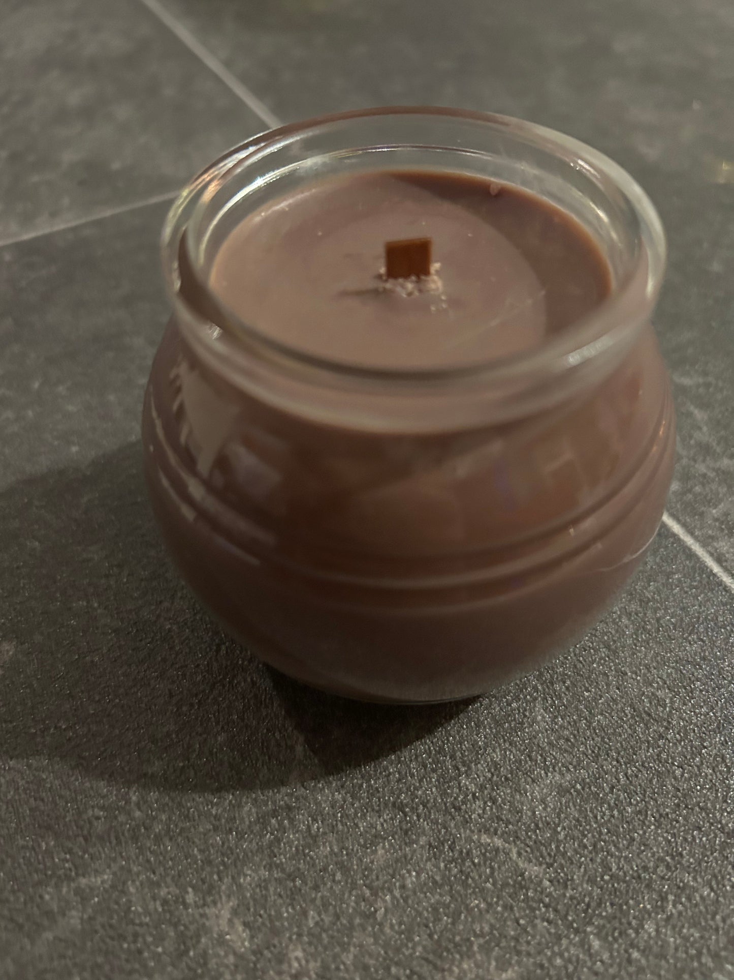 Duftkerze - Himbeere Duft - mit Farbauswahl - im Glas